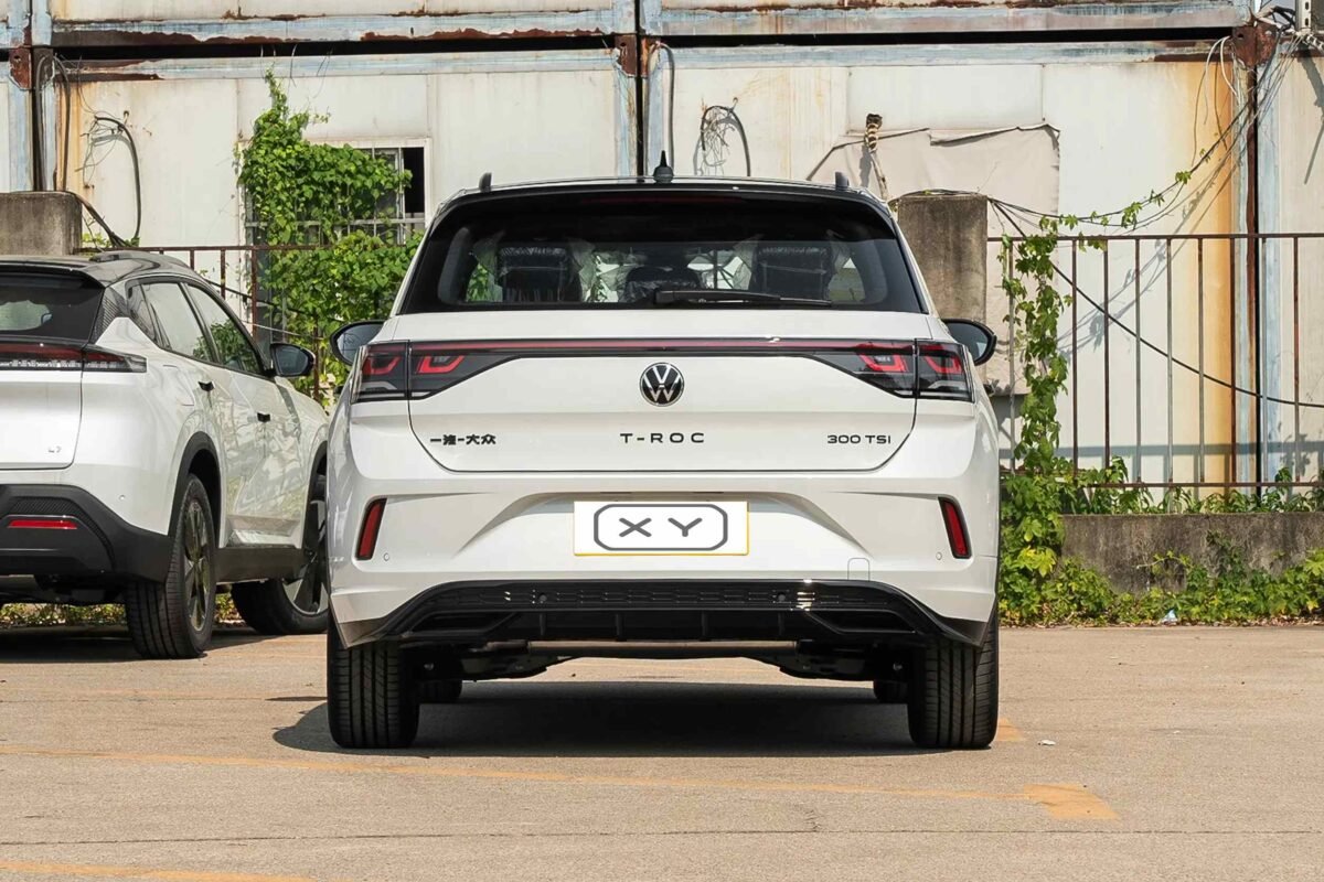 Volkswagen T-ROC White+Black modified accessories
